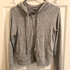 Aerie Grey zip up